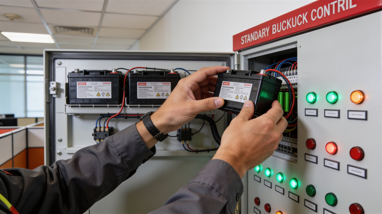Fire Alarm Battery Replacement Dubai: When Standby Batteries Fail & How to Test Them