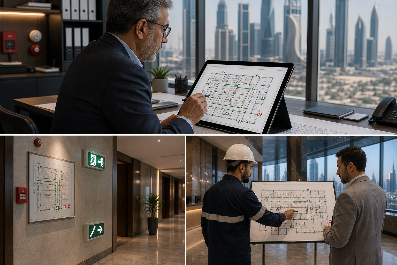 Fire Evacuation Drawing Dubai | DCD Approval Guide