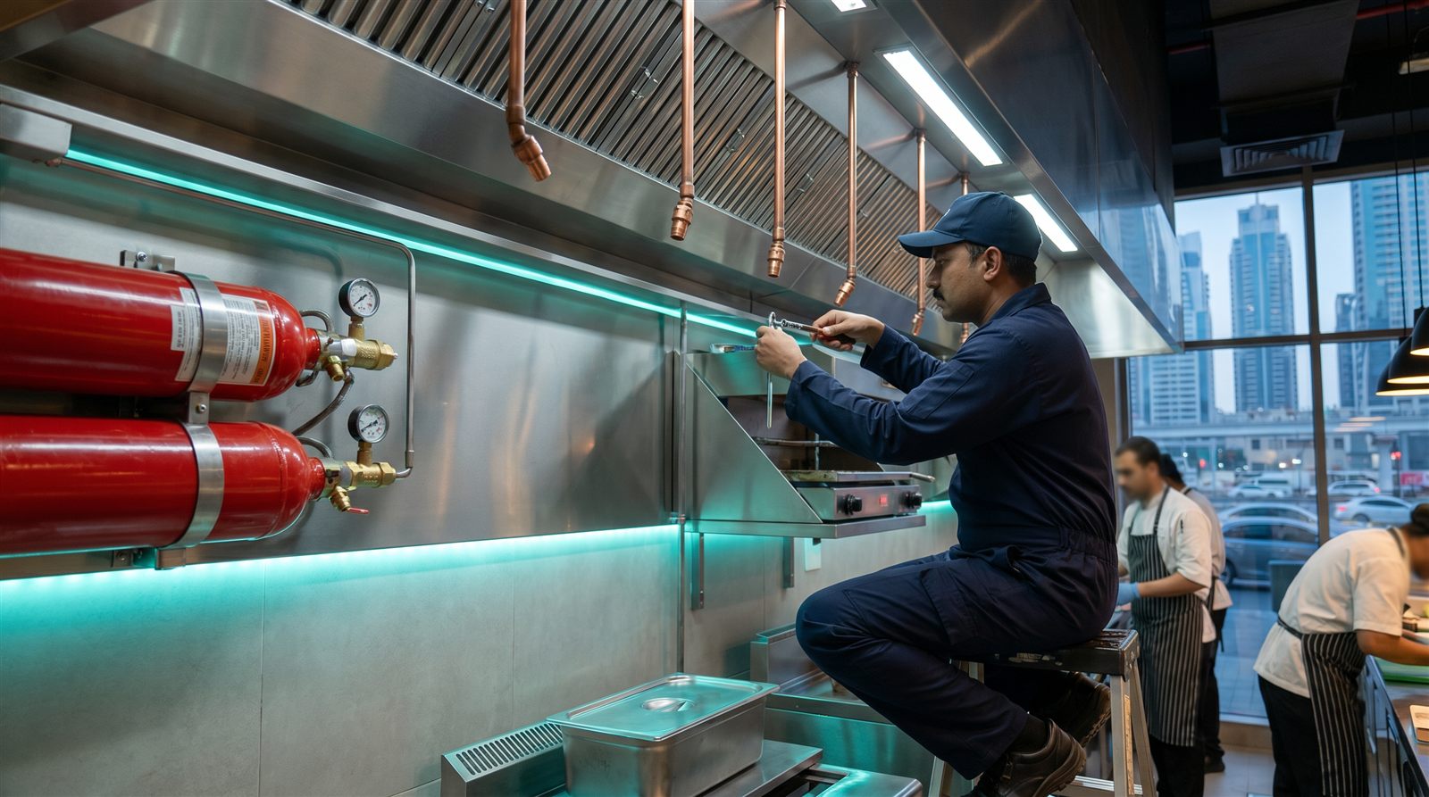 Fire AMC for Restaurants in Dubai: The Full Compliance Guide