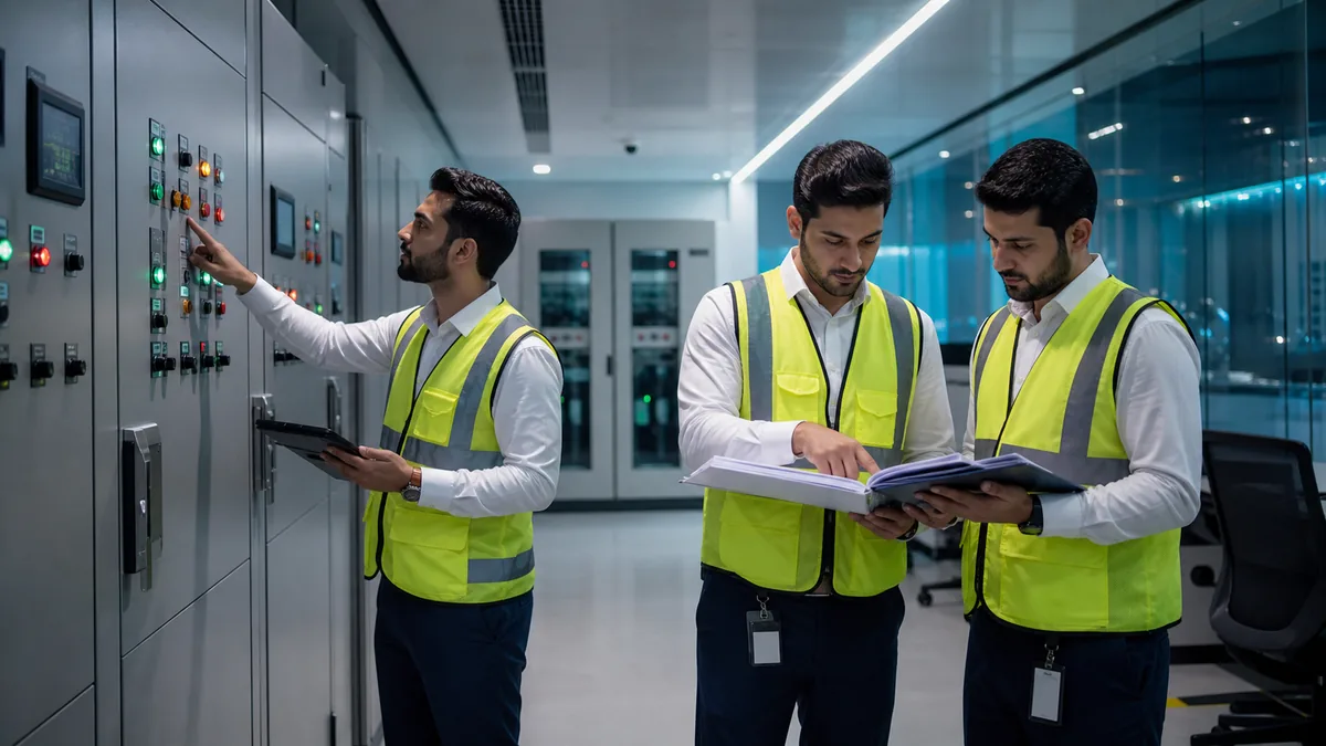 Generated DCD smoke control testing Dubai facility operations inspection