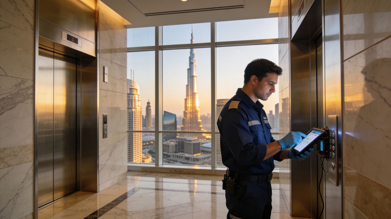 Escalator AMC coverage for Dubai malls and commercial buildings