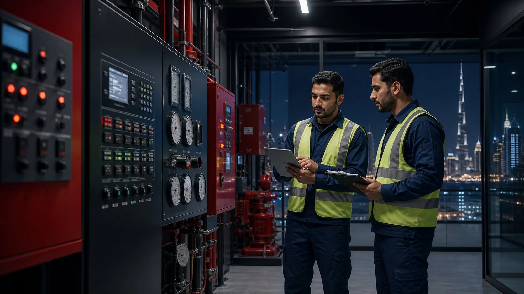 Fire systems AMC Dubai inspection and maintenance