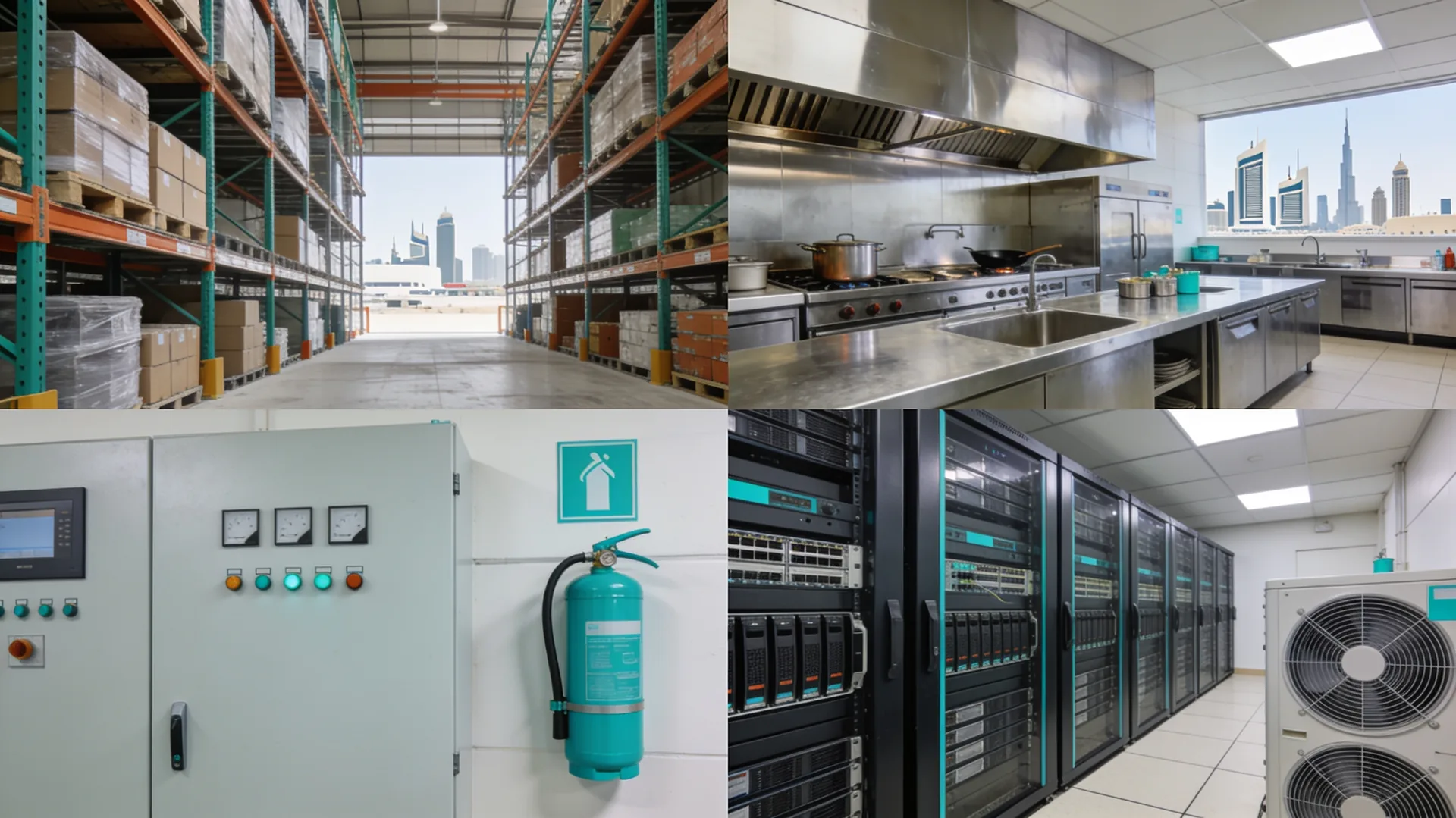 Fire AMC coverage across Dubai building sectors