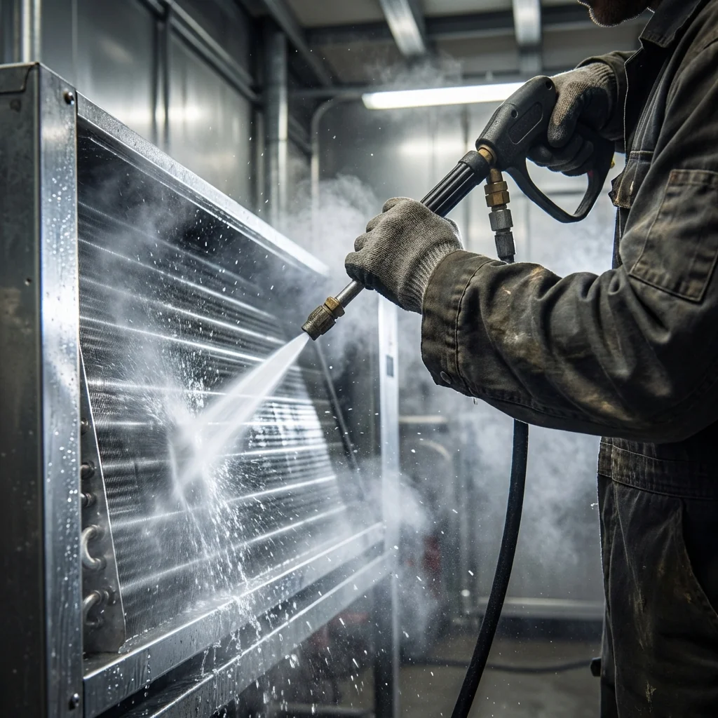 HVAC coil cleaning and preventive maintenance Dubai