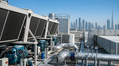 HVAC chiller and AHU maintenance contract Dubai