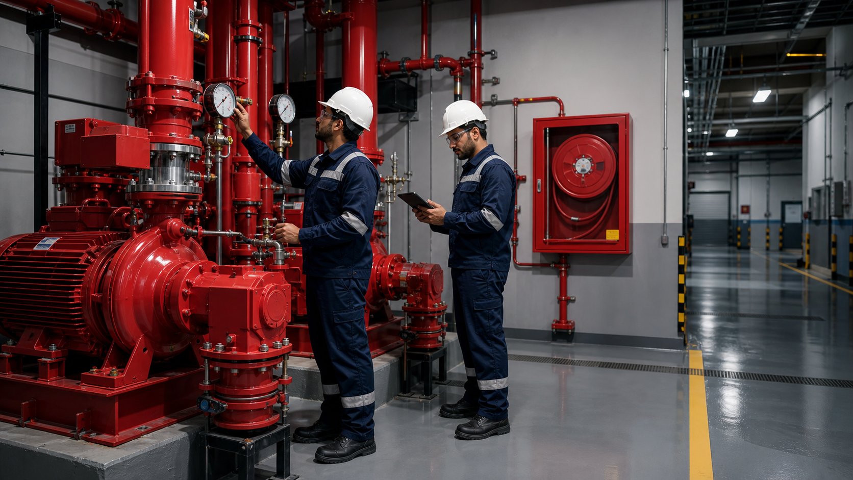 Qserv JAFZA Annual Fire Test Certificate | DCD 3rd Party | QSERV