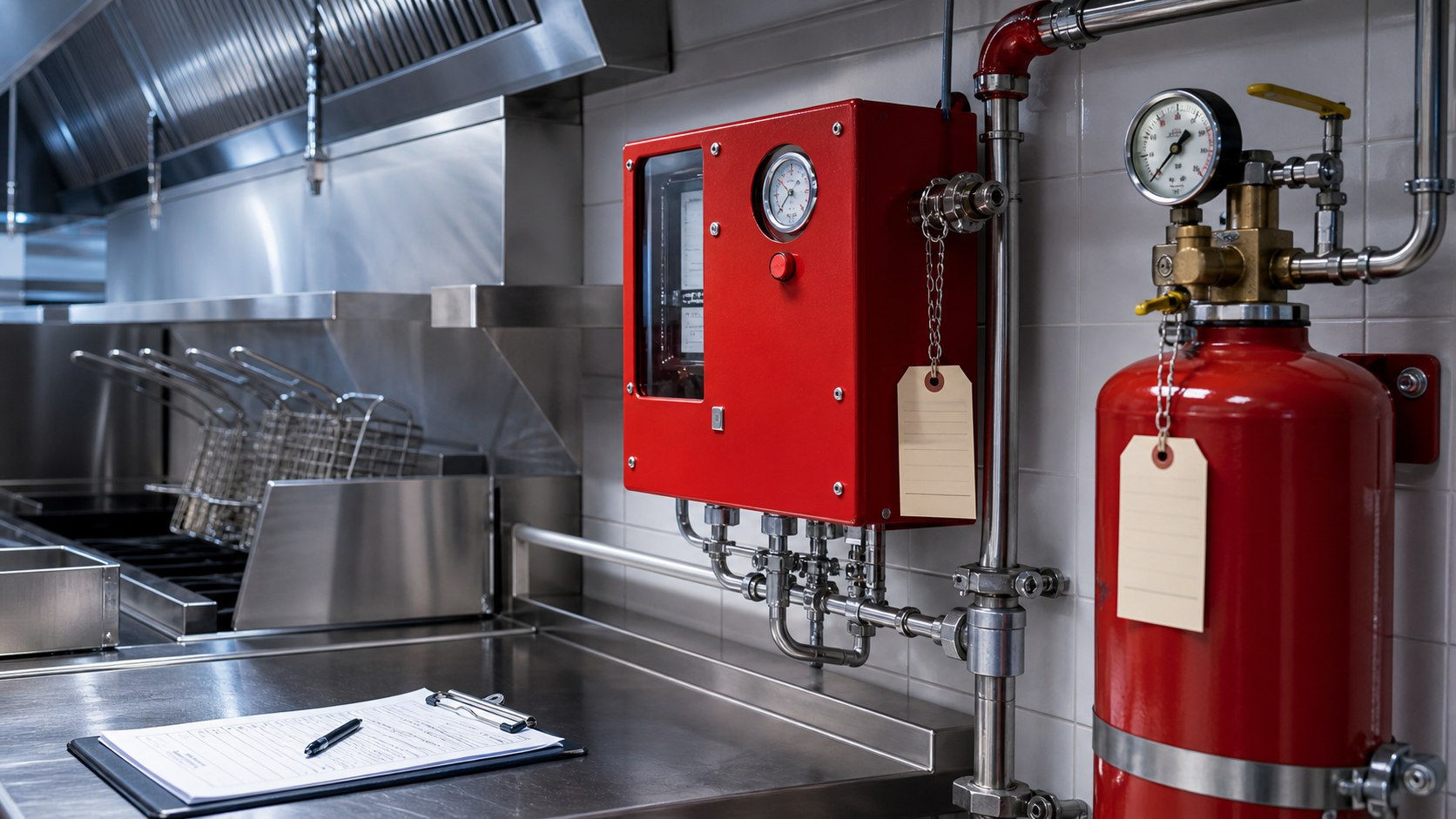 Qserv Kitchen Hood Suppression Dubai | DCD Systems | QSERV
