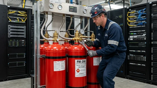 صيانة FM200 دبي الصورة المصغرة