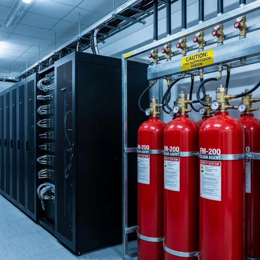 FM200 Fire Suppression System Dubai